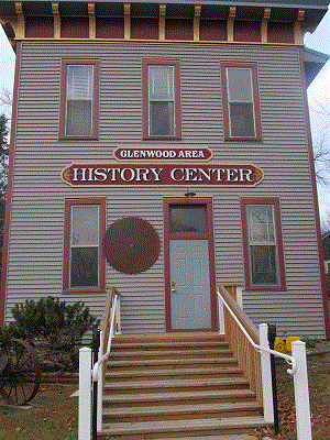 Front entrance view of museum